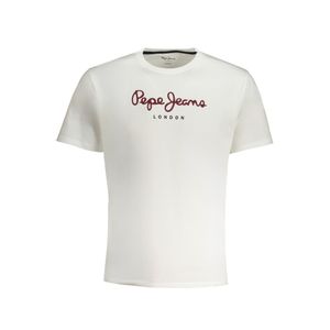 PEPE JEANS MEN'S SHORT SLEEVED T-SHIRT WHITE