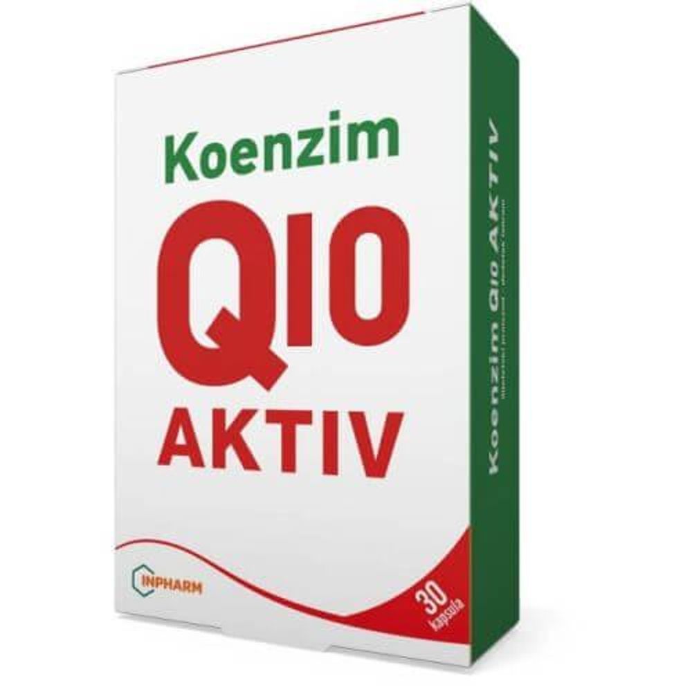Koenzim Q10 AKTIV CPS30X30MG INPHARM slika 1