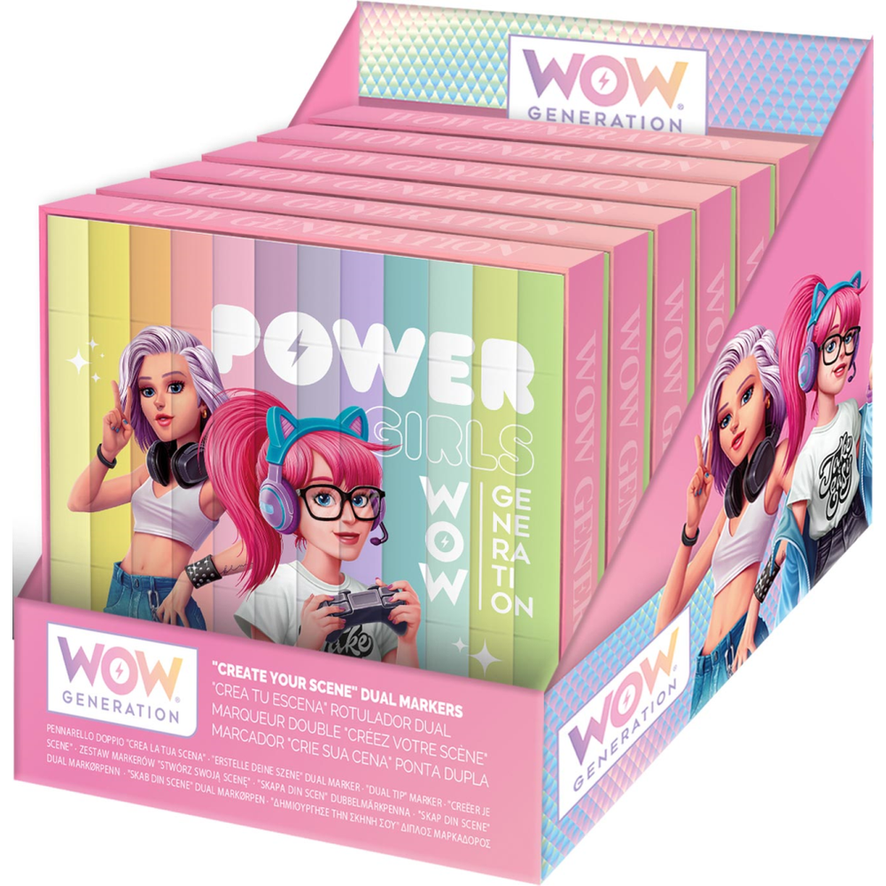 WOW Generation 00060 Markeri/Flomasteri Puzzle 12kom slika 5