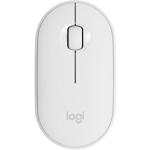 Logitech Pebble Mouse 2 M350s, Tonal White slika 2