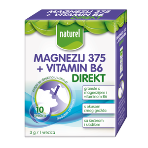 Naturel Magnezij + Vitamin B6 Direkt granule 30g