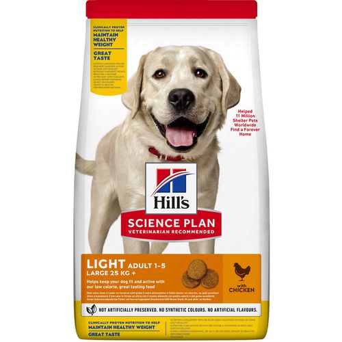 Hill's™ Science Plan™ Pas Adult Large Breed Light s Piletinom, 14 kg slika 4