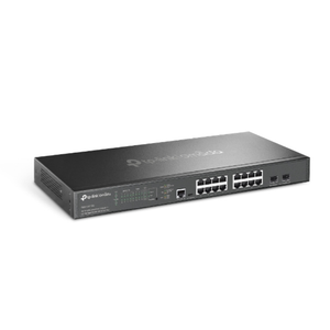 TP-LINK 16-Port 2.5G i 2-Port 10GE SFP+ L2+ Upravljivi switch s 8-Port PoE+