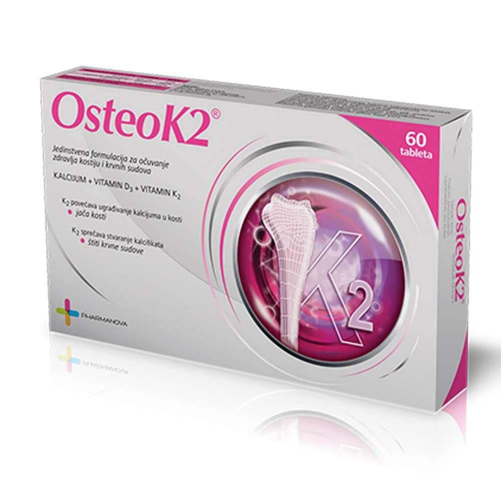 OSTEOK2 TBL A60 - Očuvanje Zdravlja Kostiju i Krvnih Sudova slika 1