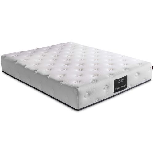 Woody Fashion Madrac, Bijela boja, Visco Fusion 120x200 cm Single Size Memory Foam and Pocket Spring Luxury Soft Mattress slika 1