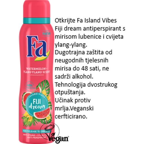 FA DEOSPRAY 150ml FIJI DREAM  slika 1