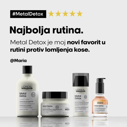 Loreal Professionnel Paris Metal Detox Profesionalni kremasti šampon za čišćenje protiv metala 300ml slika 12