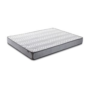 Woody Fashion Madrac, Bijela boja Sivo, Silver 100x200 cm Single Size Firm Mattress