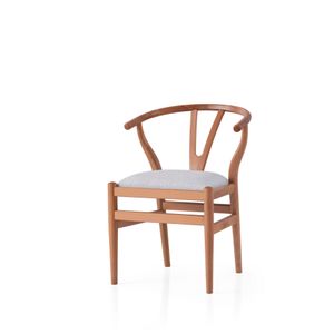 Magma - 4403 Oak Cream Chair