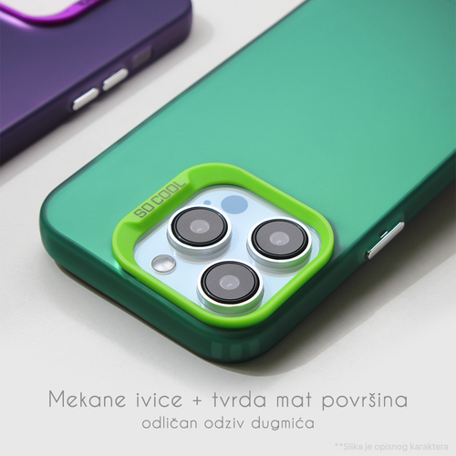 Torbica Clear za Xiaomi Redmi A3 zelena slika 3