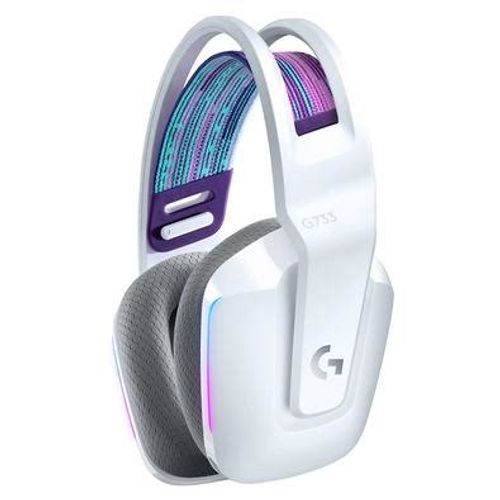 Logitech G733 Lightspeed Wireless RGB Gaming Headset, White slika 2