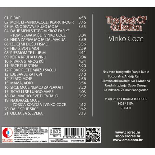 Vinko Coce // The Best Of Collection slika 2