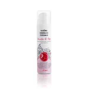 Pura Vida Organic Krema za čišćenje lica VANILLA & ROSE - 50ml