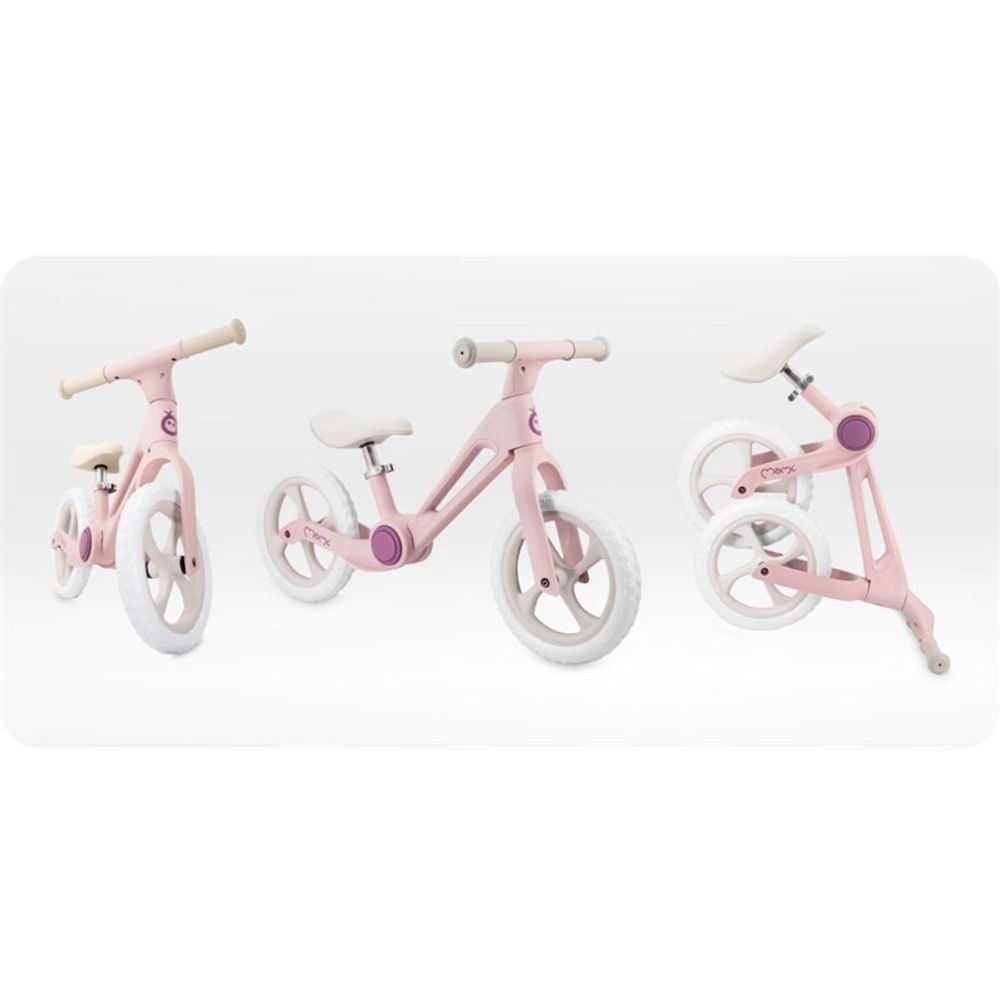 Momi Sklopivi balans bicikl Noru, Pink slika 6