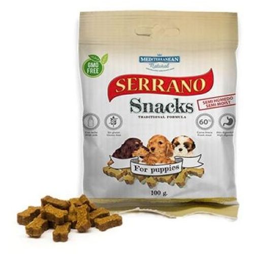 Mediterranean Poslastica Serrano za štence 100 g slika 1