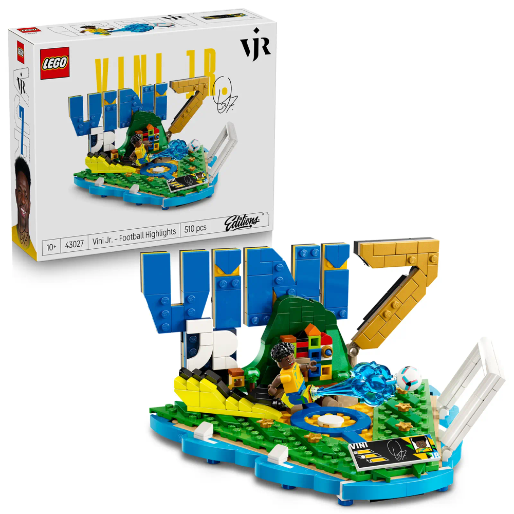 LEGO® Editions 43027 Vini Jr. – zvjezdani trenuci nogometa slika 1