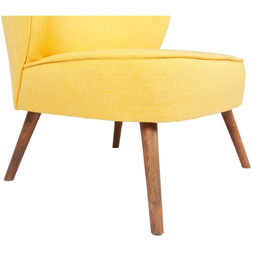 Bienville - Yellow Yellow Wing Chair slika 7