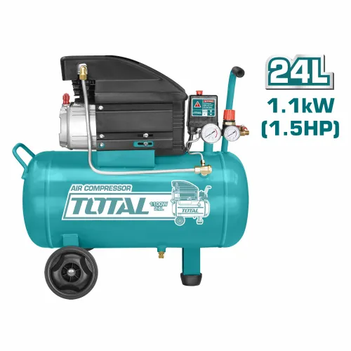 Total Kompresor 24L,1.1kw,uljani slika 1