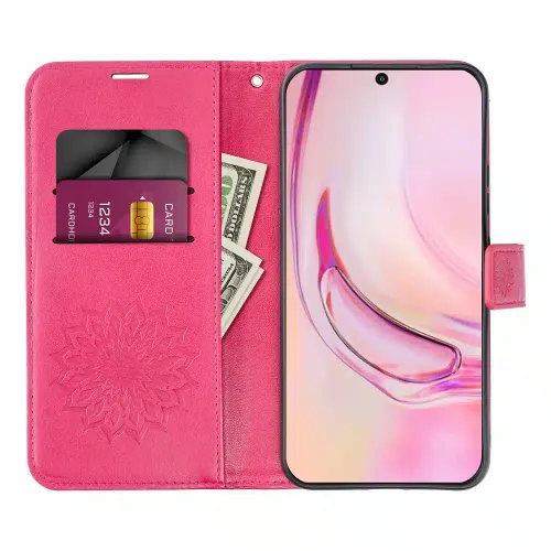 MEZZO Book case preklopna torbica za XIAOMI Redmi NOTE 13 5G mandala magenta slika 5