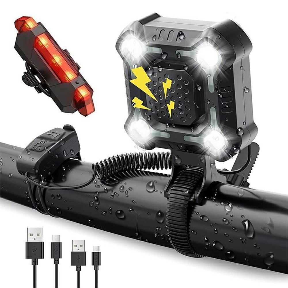 L8a led set zvona za bicikl slika 1