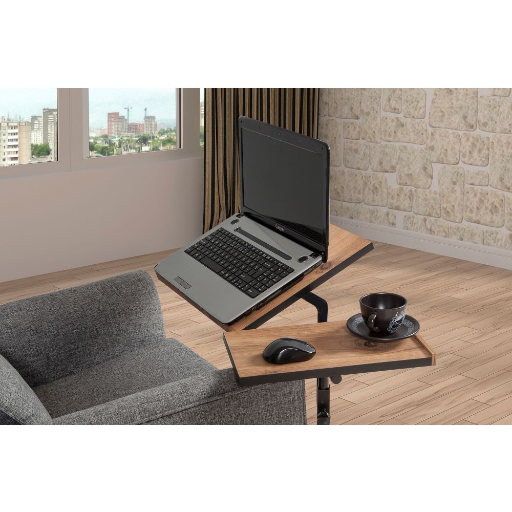 Glen - Atlantic Borovica Crni Sto za Laptop slika 3