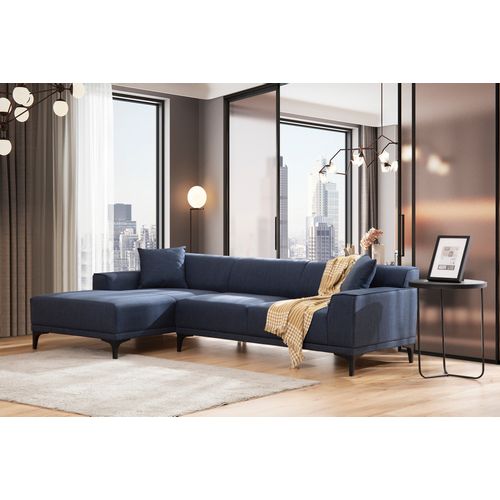 Atelier Del Sofa Kutna garnitura, Plava, Petra L Corner - Blue slika 1