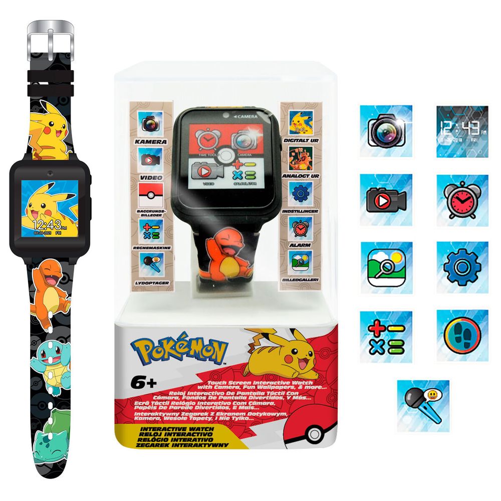 Pokemon Dječji Pametni Sat s Kamerom i Više Funkcija slika 7