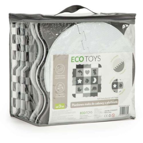 EcoToys Podloga Za Igru Sa Ogradom 25El  slika 7