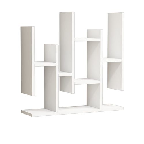 Flower - White White Wall Shelf slika 5