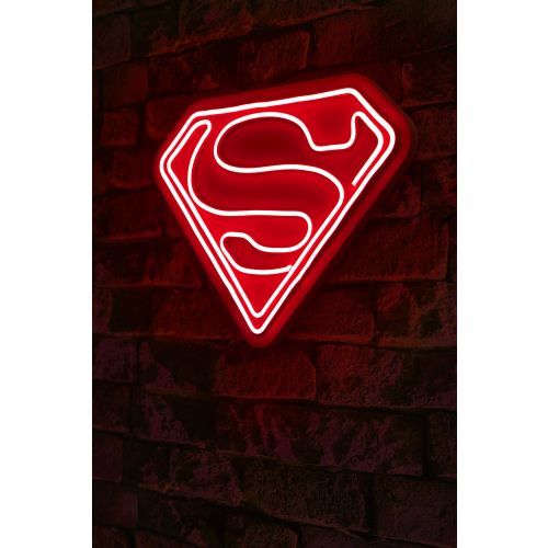 Wallity Ukrasna plastična LED rasvjeta, Superman - Red slika 9