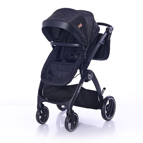 LORELLI ADRIA Kolica Black 2u1 SET: Košara + Putna Torba + Zimska Navlaka (do 15 kg) slika 6