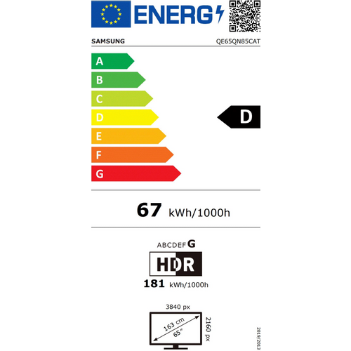 Samsung televizor Neo QLED 4K TV QE65QN85CATXXH slika 2