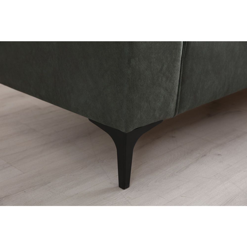 Ugaona sofa New Petra R - Zelena slika 6