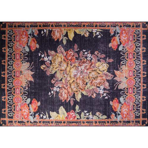 Soul Chenille - Black AL 148  Multicolor Carpet (150 x 230) slika 2