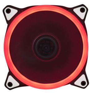 NaviaTec PC Case Fan 120mm, Red LED