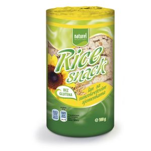 Naturel rice snack sa lanom i suncokretom 100g