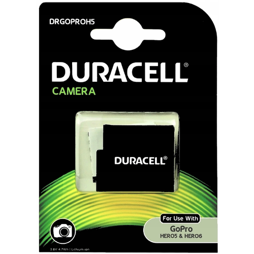 Duracell zamjenska baterija 1250mAh - Fits GoPro Hero 5, 6, 7 slika 1