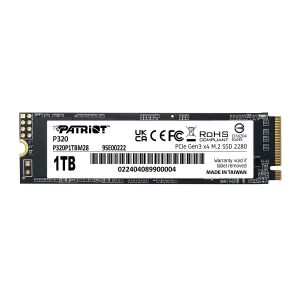 Patriot P320 1TB M.2 NVMe SSD PCIe Gen 3 x4