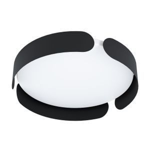 Eglo plafonjera 'VALCASOTTO' LED, 24W, promjer 350mm, crno/bijela