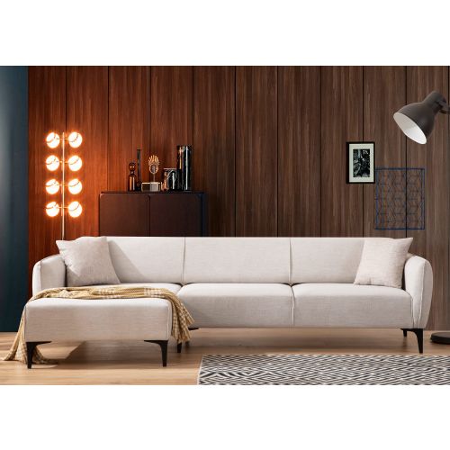 Atelier Del Sofa Belissimo Left - Off White Ugao Sofa slika 2