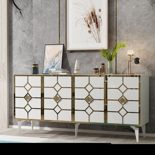 Cagla - White, Gold White
Gold Console slika 2