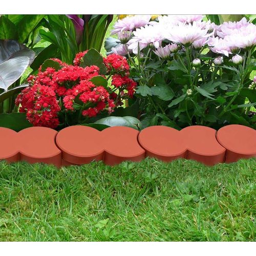 Bluegarden palisade rubnik za travnjak 200cm 12 kom / Terracota HD 7095  slika 7