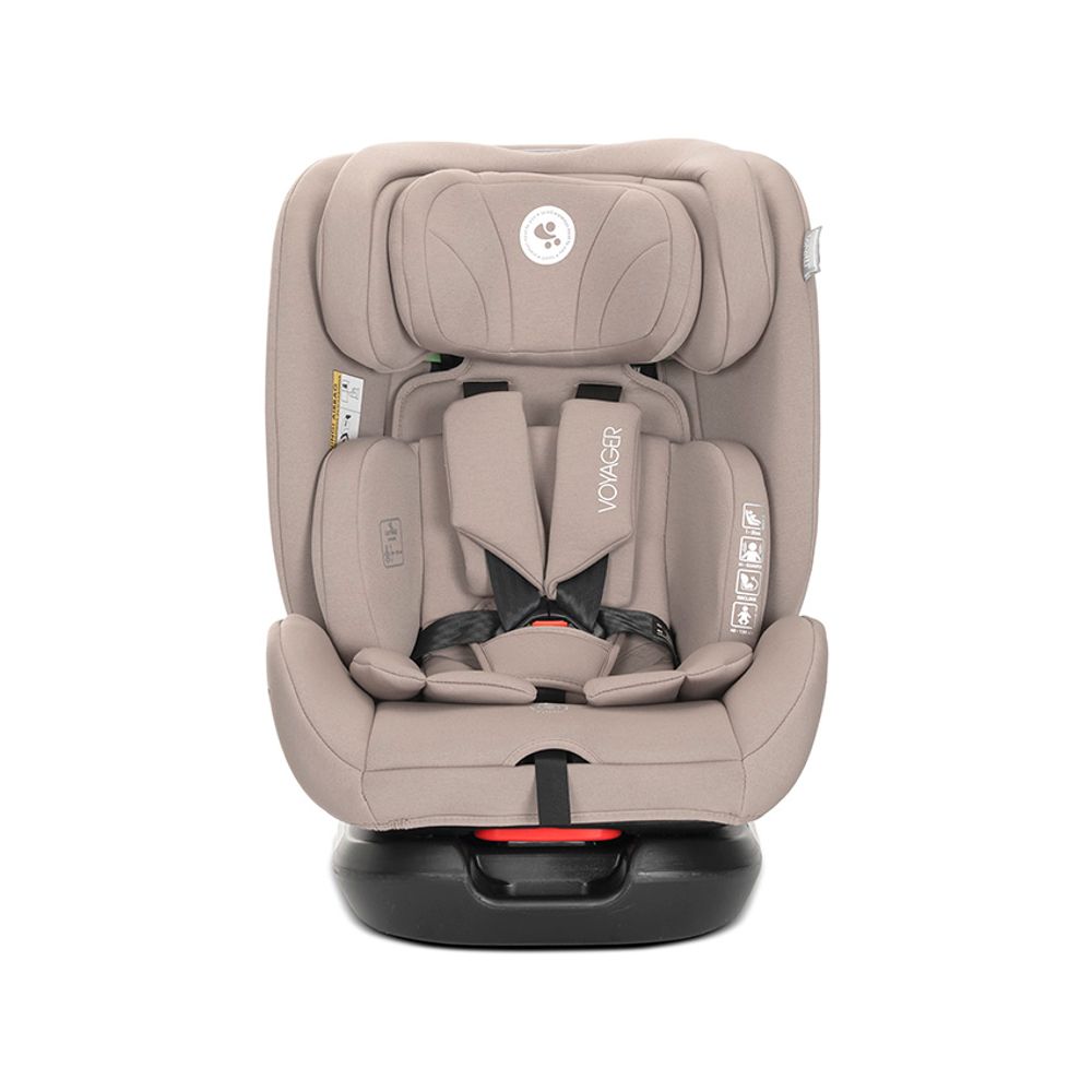 Lorelli Autosjedalica Voyager i-Size 40-150cm + Jastuk za putovanje, Beige slika 3