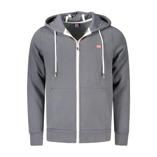 NORWAY 1963 MEN'S ZIP-UP SWEATSHIRT GREY slika 1