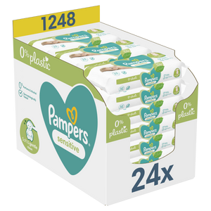 Pampers vlažne maramice sensitive 24X52 komada