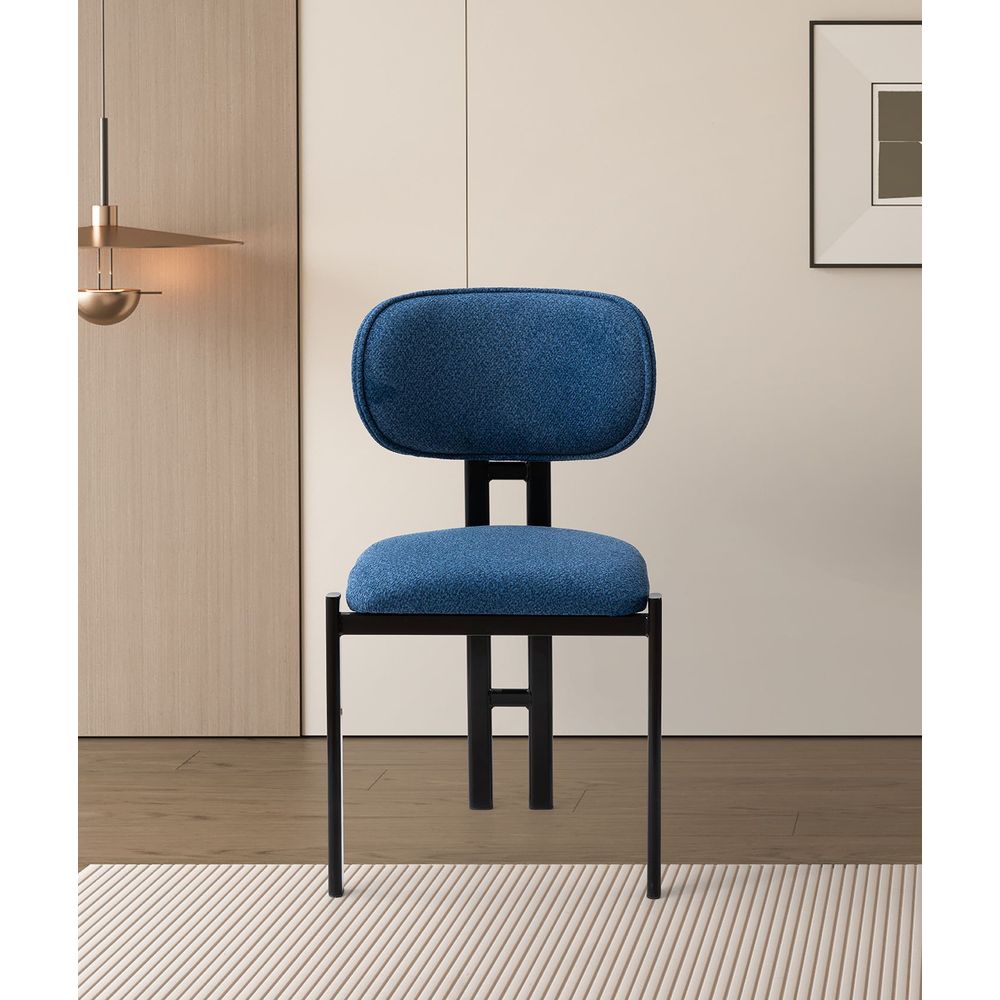 Set Stolica Muriz - 4969 - boje: mornarsko plava, crna (2 komada) slika 1