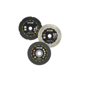 Ryobi - 3-dijelni set reznih diskova za kružnu pilu 76 mm RAKCOT03 za RCT18C-0