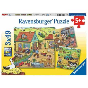 Ravensburger Puzzle Farma 3x49kom