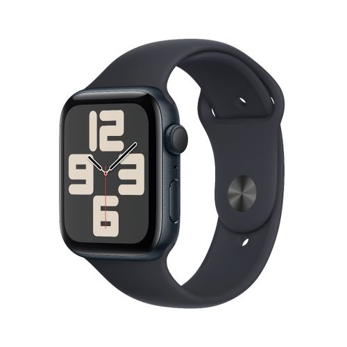 Apple Watch SE 3 GPS (MRE73SE/A) 44mm S/M Midnight with Midnight Sport Band pametni sat slika 1