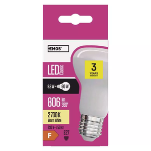 Emos LED sijalica Classic R63 10W E27 WW ZQ7140